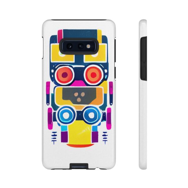 Rainbow Designs Robot On Tough Cases Custom Phone Cases For iPhone Google Pixel and Samsung Series - Image 13