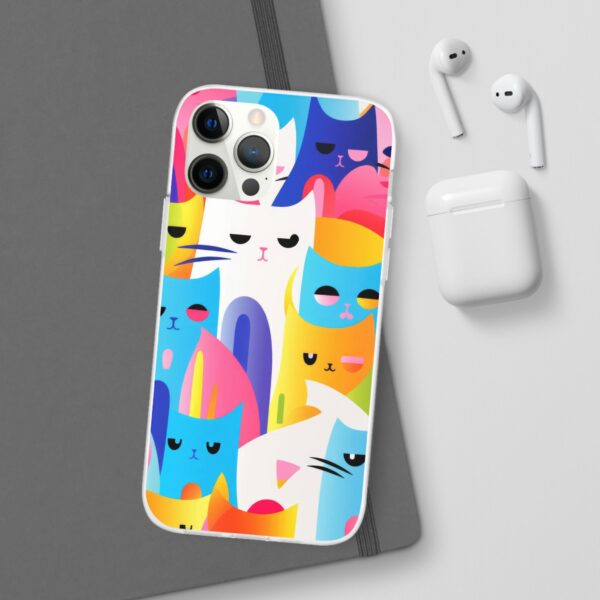 Cute Kitten Flexi Cases 1 For iPhone and Samsung - Image 51