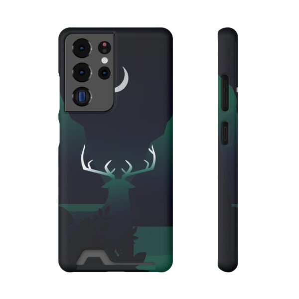 Rainbow Designs Deer On Phone Case With Card Holder Custom Phone Case For iPhone and Samsung - Image 45