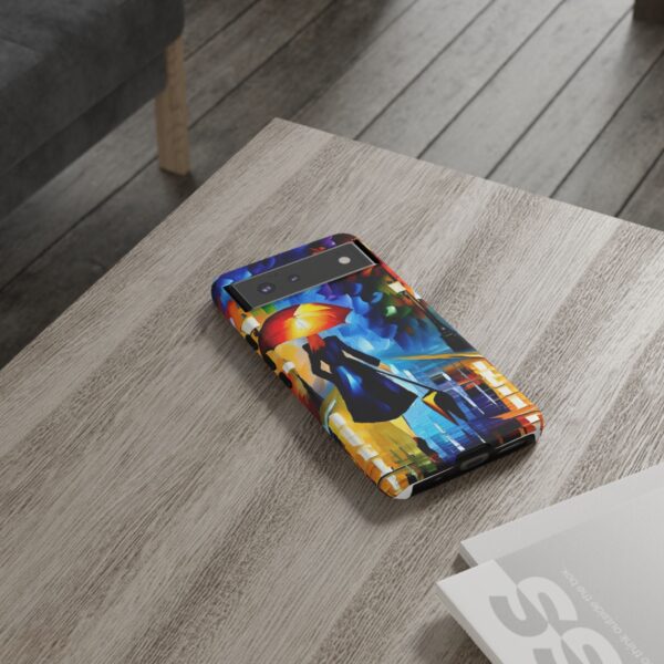 Rainbow Designs Woman With Umbrella On Tough Cases Custom Phone Case For iPhone and Samsung Series - Image 74