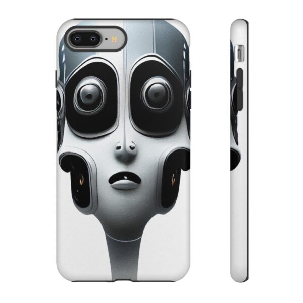 Rainbow Designs Robot On Tough Cases Custom Phone Cases For iPhone Google Pixel and Samsung Series. - Image 4