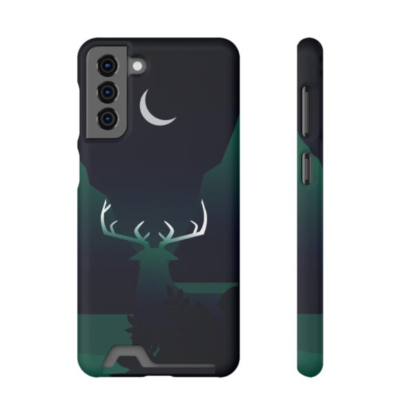 Rainbow Designs Deer On Phone Case With Card Holder Custom Phone Case For iPhone and Samsung - Image 37