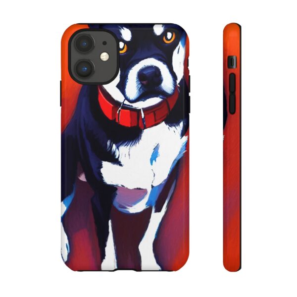 Rainbow Designs Dog Portrait On Tough Cases Custom Phone Cases For iPhone Google Pixel and Samsung Series. - Image 19