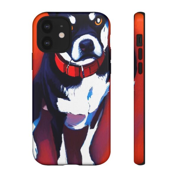 Rainbow Designs Dog Portrait On Tough Cases Custom Phone Cases For iPhone Google Pixel and Samsung Series. - Image 33