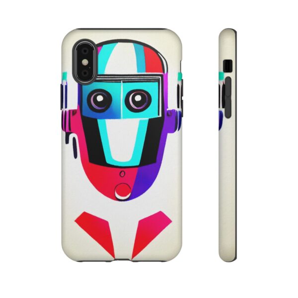 Rainbow Designs Robot On Tough Cases Custom Phone Cases For iPhone Google Pixel and Samsung Series - Image 6