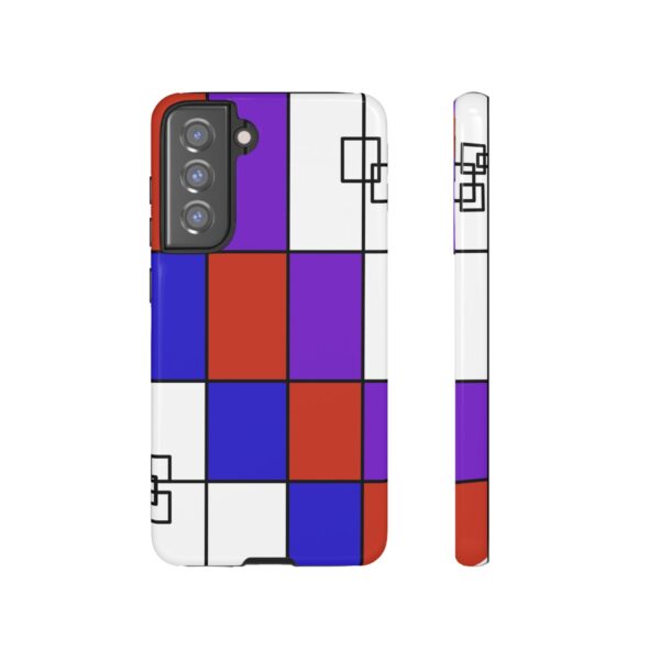 Rainbow Designs Mondrian Art On Tough Cases Custom Phone Cases For iPhone Google Pixel and Samsung Series - Image 79