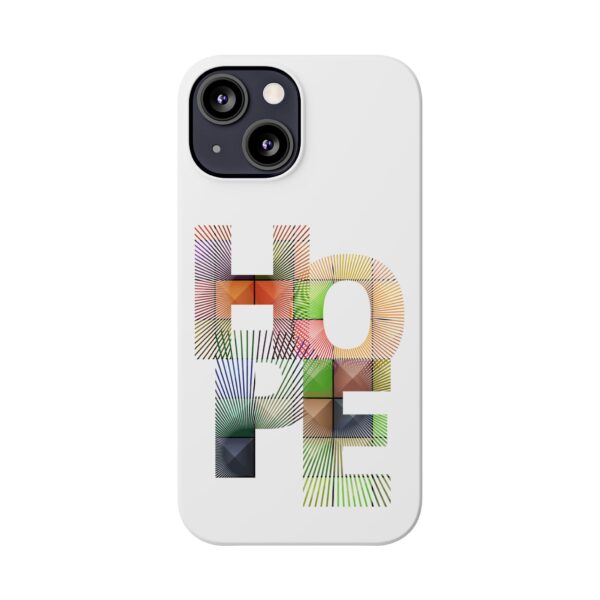 Rainbow Designs "HOPE" On Slim Phone Cases, Case-Mate For iPhone  and  Samsung - Image 27