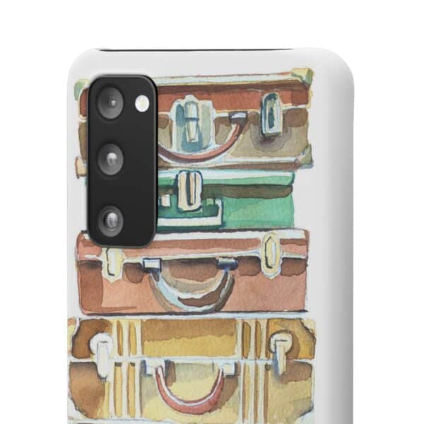 Suitcases stack Snap Cases Custom Phone Cases For Samsung Google Pixel and iPhone Lines - Image 107