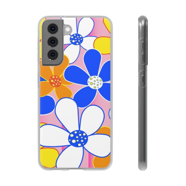 Cartoon Flowers Flexi Cases For iPhone and Samsung - Image 155