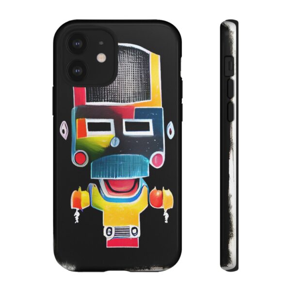 Rainbow Designs Robot On Tough Cases Custom Phone Cases For iPhone Google Pixel and Samsung Series - Image 33