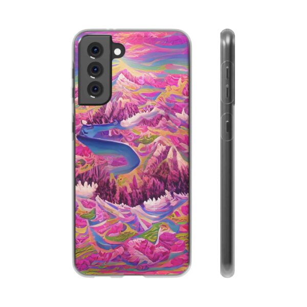 Rainbow Designs Colorful Nature On Flexi Cases Custom Phone Cases For iPhone and Samsung Series - Image 158