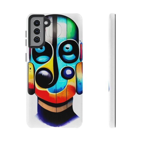 Rainbow Designs Robot On Tough Cases Custom Phone Cases For iPhone Google Pixel and Samsung Series - Image 59