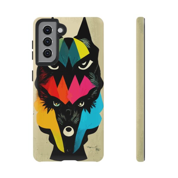 Rainbow Designs Wolf Head On Tough Cases Custom Phone Cases For iPhone Google Pixel and Samsung Series - Image 57