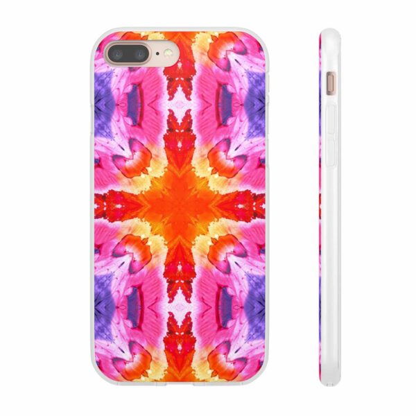 Rainbow Designs Colorful abstract Art  On Flexi Cases Custom Phone Cases For iPhone and Samsung Series - Image 4