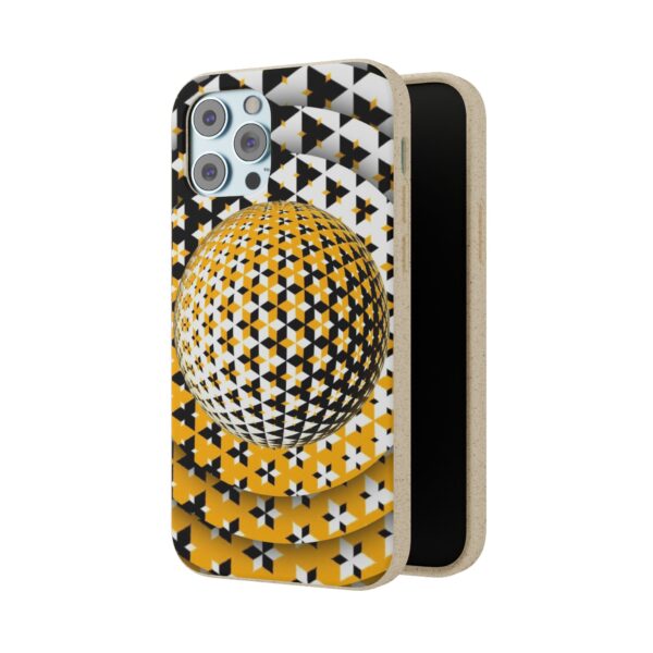 Yellow Gold Sphere Biodegradable Cases For iPhone and Samsung - Image 38