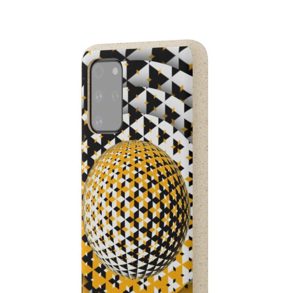 Yellow Gold Sphere Biodegradable Cases For iPhone and Samsung - Image 59