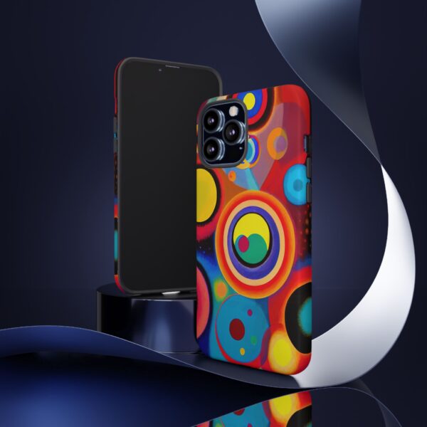 Rainbow Designs Circles in Circles On Tough Cases Custom Phone Cases For iPhone Google Pixel and Samsung Series - Image 54