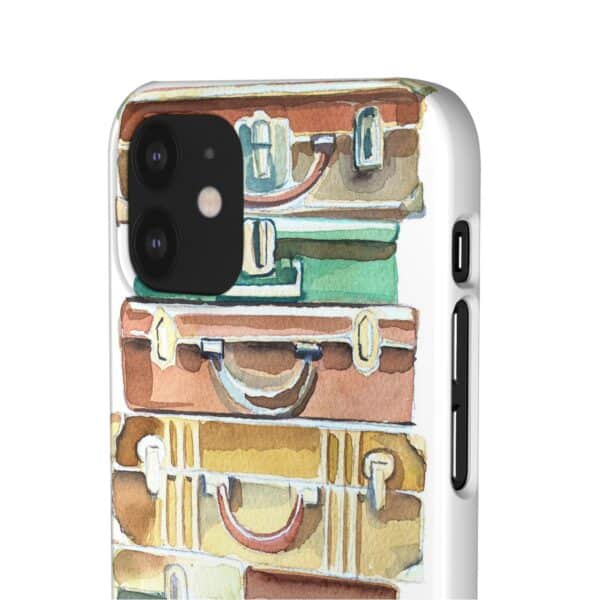 Suitcases stack Snap Cases Custom Phone Cases For Samsung Google Pixel and iPhone Lines - Image 70