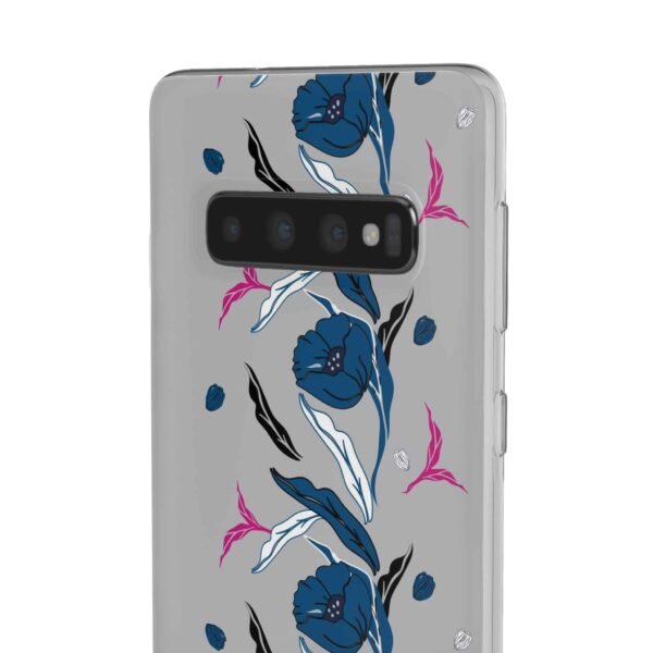 Rainbow Designs Blue Poppies On Flexi Cases Custom Phone Cases For iPhone and Samsung Series - Image 120