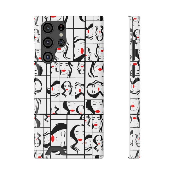 Rainbow Designs Womens Pattern On Phone Case With Card Holder Custom Phone Cases For iPhone and Samsung - Image 97