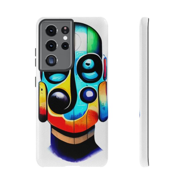 Rainbow Designs Robot On Tough Cases Custom Phone Cases For iPhone Google Pixel and Samsung Series - Image 63