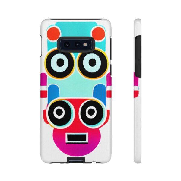 Rainbow Designs Robot On Tough Cases Custom Phone Cases For iPhone Google Pixel and Samsung Series - Image 13