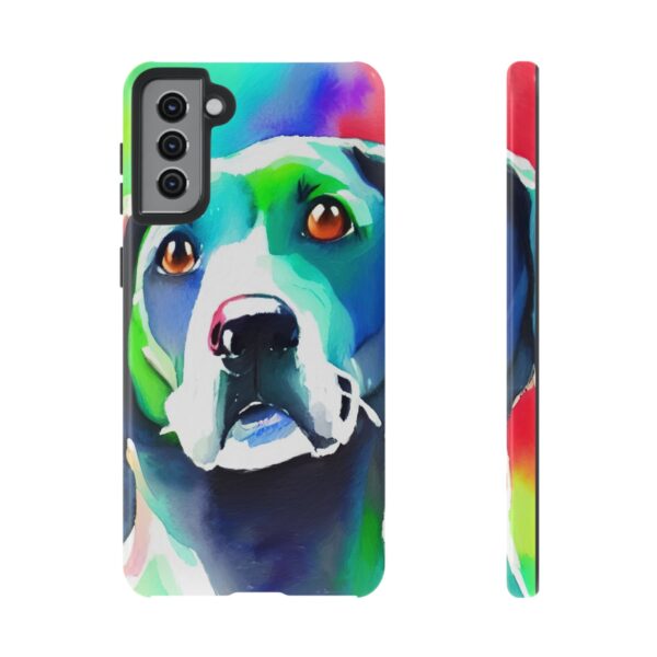 Dog Portrait On Tough Cases Custom Phone Cases For iPhone Google Pixel and Samsung Series - Image 59