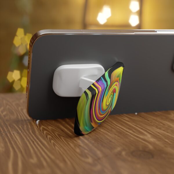 Rainbow Designs On Phone Click-On Grip For Custom Phone Case - Image 7