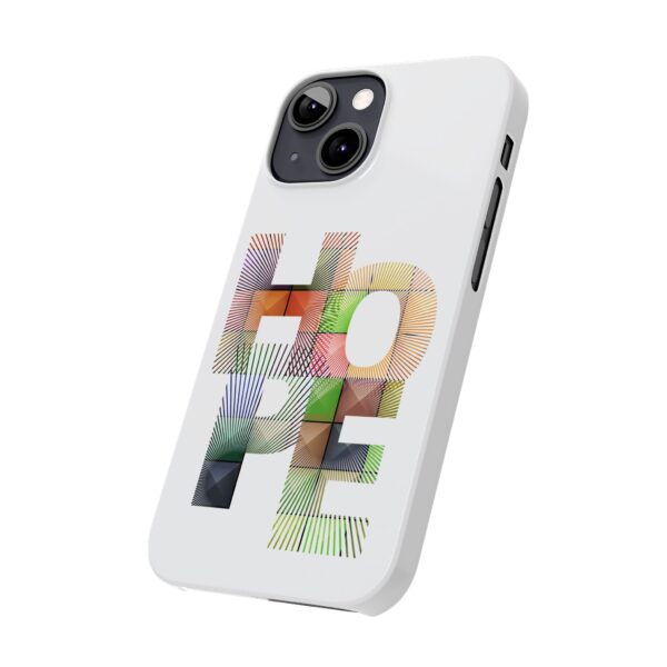 Rainbow Designs "HOPE" On Slim Phone Cases, Case-Mate For iPhone  and  Samsung - Image 28