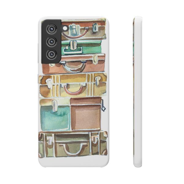 Suitcases stack Snap Cases Custom Phone Cases For Samsung Google Pixel and iPhone Lines - Image 108