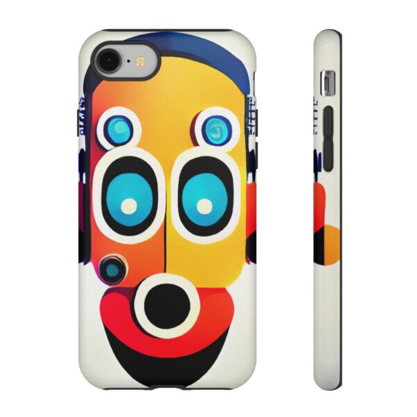 Rainbow Designs Robot On Tough Cases Custom Phone Cases For iPhone Google Pixel and Samsung Series - Image 2