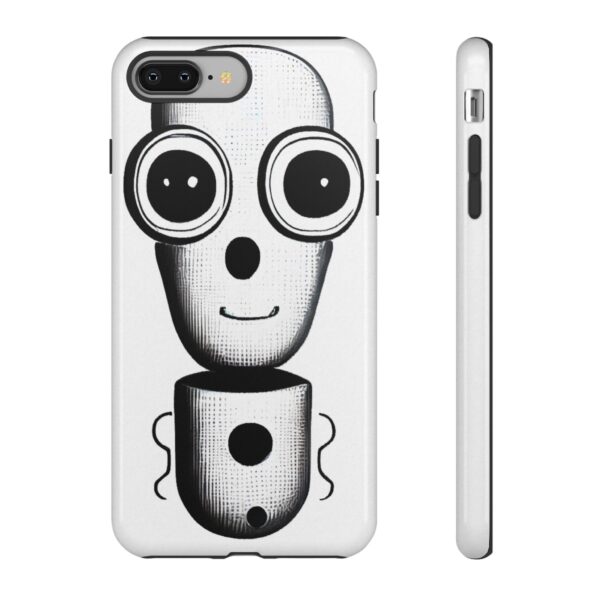 Rainbow Designs Robot On Tough Cases Custom Phone Cases For iPhone Google Pixel and Samsung Series - Image 3