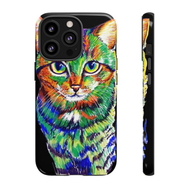 Rainbow Designs Master Cat On Tough Cases Custom Phone Cases For iPhone Google Pixel and Samsung Series - Image 47