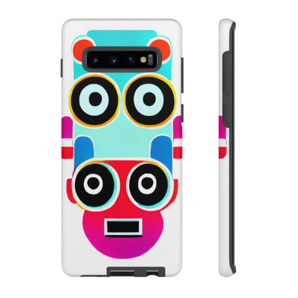 Rainbow Designs Robot On Tough Cases Custom Phone Cases For iPhone Google Pixel and Samsung Series - Image 17