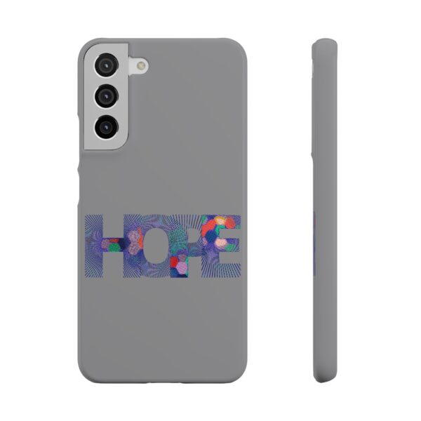 Rainbow Designs "HOPE" On Snap Cases For iPhone  and Samsung - Image 128