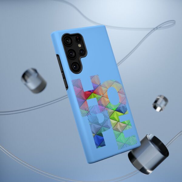 Rainbow Designs "HOPE" On Impact-Resistant Cases For Samsung and iPhone Light Blue - Image 82