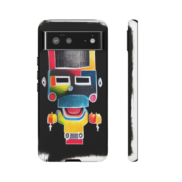 Rainbow Designs Robot On Tough Cases Custom Phone Cases For iPhone Google Pixel and Samsung Series - Image 73