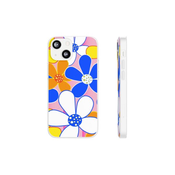 Cartoon Flowers Flexi Cases For iPhone and Samsung - Image 130