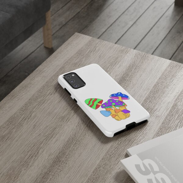 Rainbow Designs Mushrooms On Tough Cases Custom Phone Cases For iPhone and Samsung Series. - Image 76