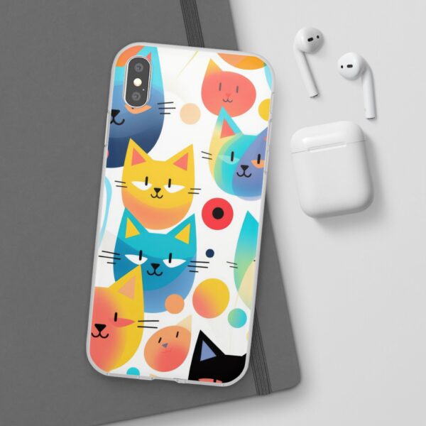 Funny Cat Flexi Cases For iPhone and Samsung - Image 109