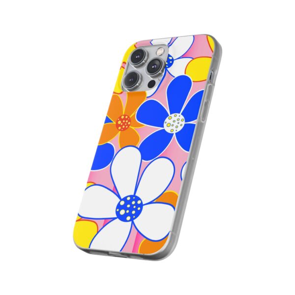 Cartoon Flowers Flexi Cases For iPhone and Samsung - Image 240