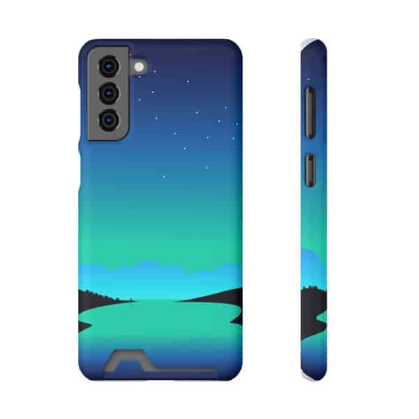 Lake In Island Phone Case With Card Holder Custom Phone Cases For iPhone and Samsung - Image 149