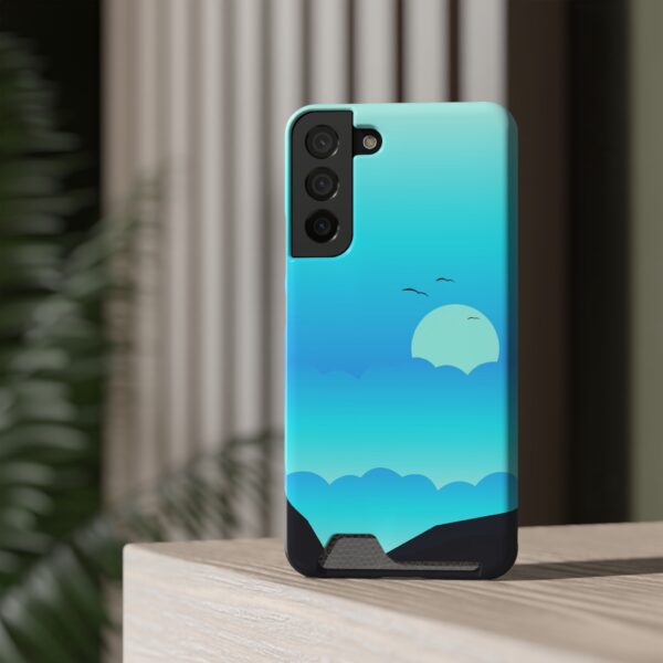 Mountain Peaks Phone Case With Card Holder Custom Phone Cases For iPhone and Samsung - Image 12