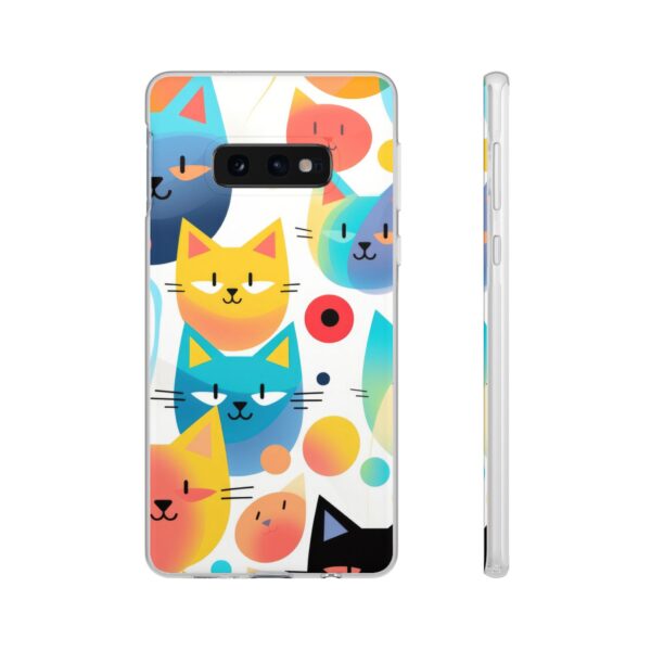 Funny Cat Flexi Cases For iPhone and Samsung - Image 123