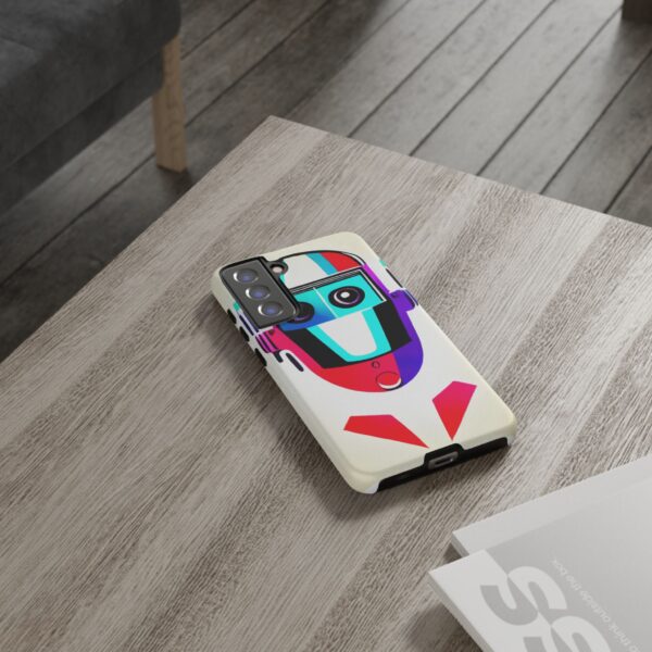 Rainbow Designs Robot On Tough Cases Custom Phone Cases For iPhone Google Pixel and Samsung Series - Image 82