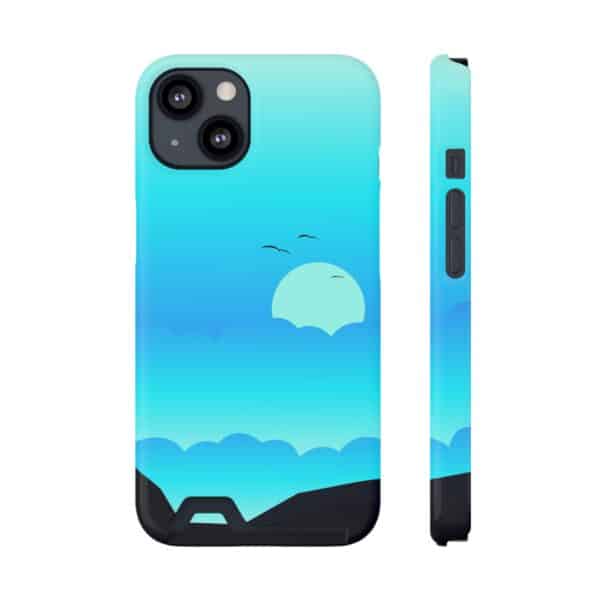 Mountain Peaks Phone Case With Card Holder Custom Phone Cases For iPhone and Samsung - Image 105