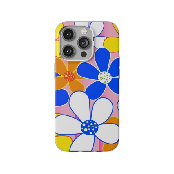 Cartoon Flowers Flexi Cases For iPhone and Samsung - Image 201