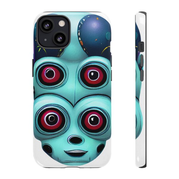 Rainbow Designs Robot On Tough Cases Custom Phone Cases For iPhone Google Pixel and Samsung Series - Image 39