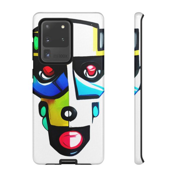 Rainbow Designs Robot On Tough Cases Custom Phone Cases For iPhone Google Pixel and Samsung Series - Image 27