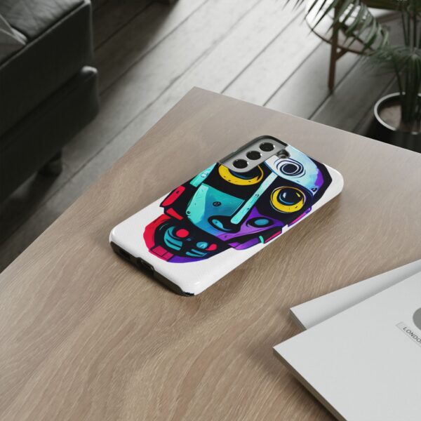 Rainbow Designs Robot On Tough Cases Custom Phone Cases For iPhone Google Pixel and Samsung Series - Image 88